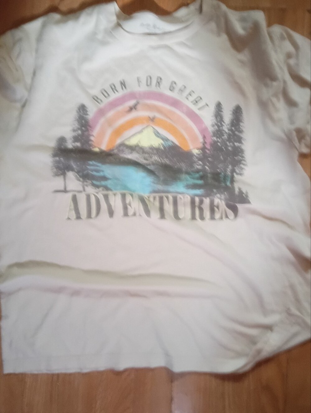 Born For Great Adventures Graphic Tee